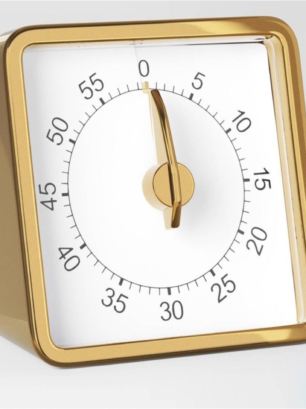 THRESHOLD NEW gold desk timer